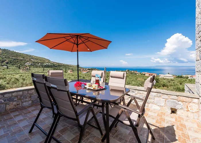 Mani's Kept Secret - Seaview Lida Villa Agios Nikolaos (Mani)